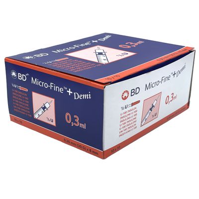 BD Micro-Fine + insuliiniruisku BD Micro-Fine + insuliiniruisku