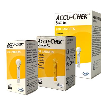 Accu-Chek SoftClix lansettipakkaus Accu-Chek SoftClix lansettipakkaus