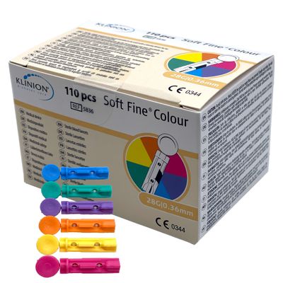 Klinion soft fine lansetti 110 kpl Klinion soft fine lansetti 110 kpl