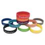 Diabetestunnus uppopainettu silikoniranneke, L/XL
